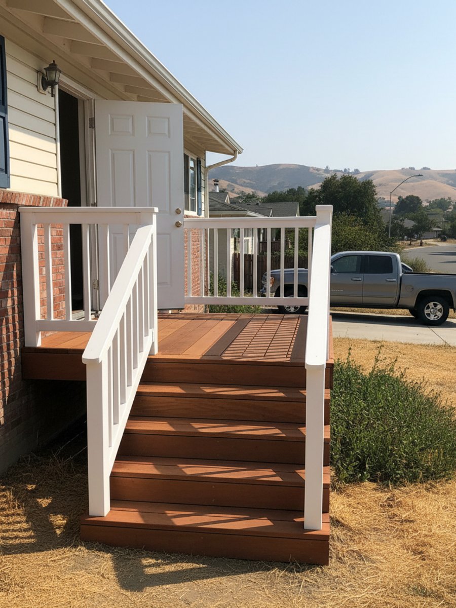 Deck Installation completed by Apex Deck Solutions in Fair Oaks, CA