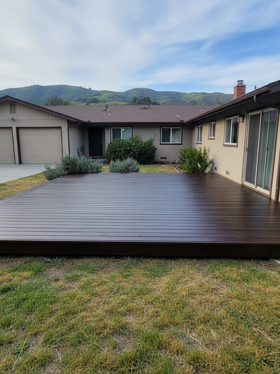 Composite Decking Installation completed by Apex Deck Solutions in Roseville, CA