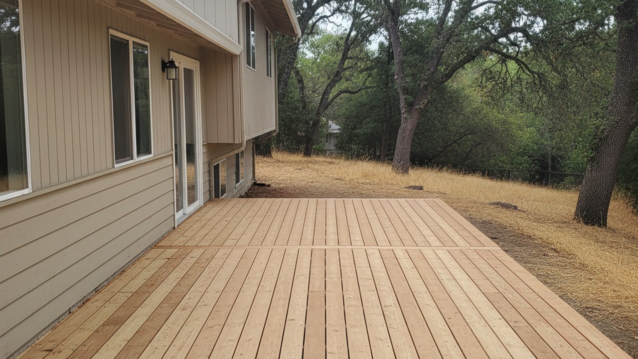Deck Railing Installation & Repair completed by Apex Deck Solutions in Rancho Cordova, CA