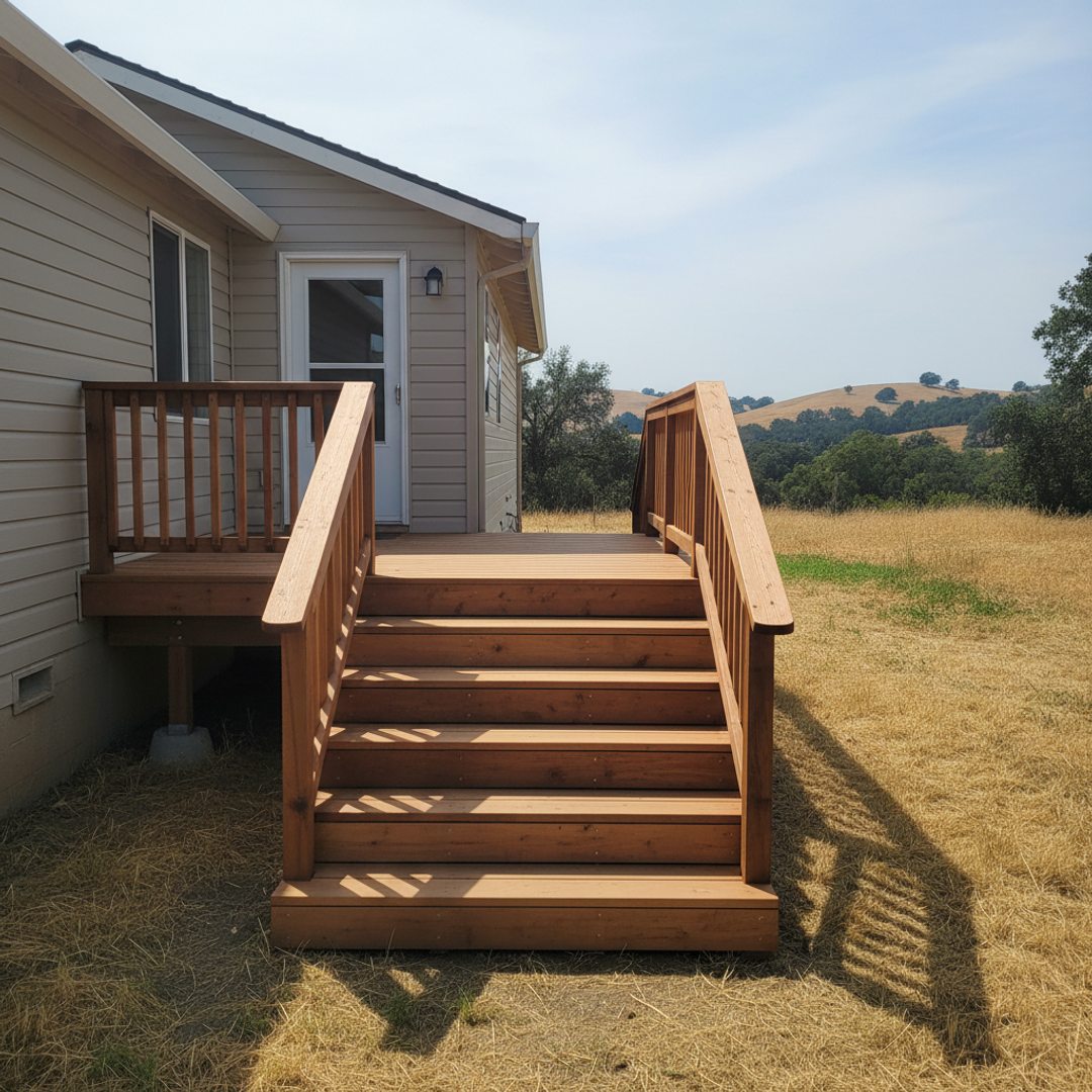 Deck Demolition & Removal completed by Apex Deck Solutions in El Dorado Hills, CA